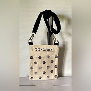 COCO + CARMEN   Canvas Crossbody bag.